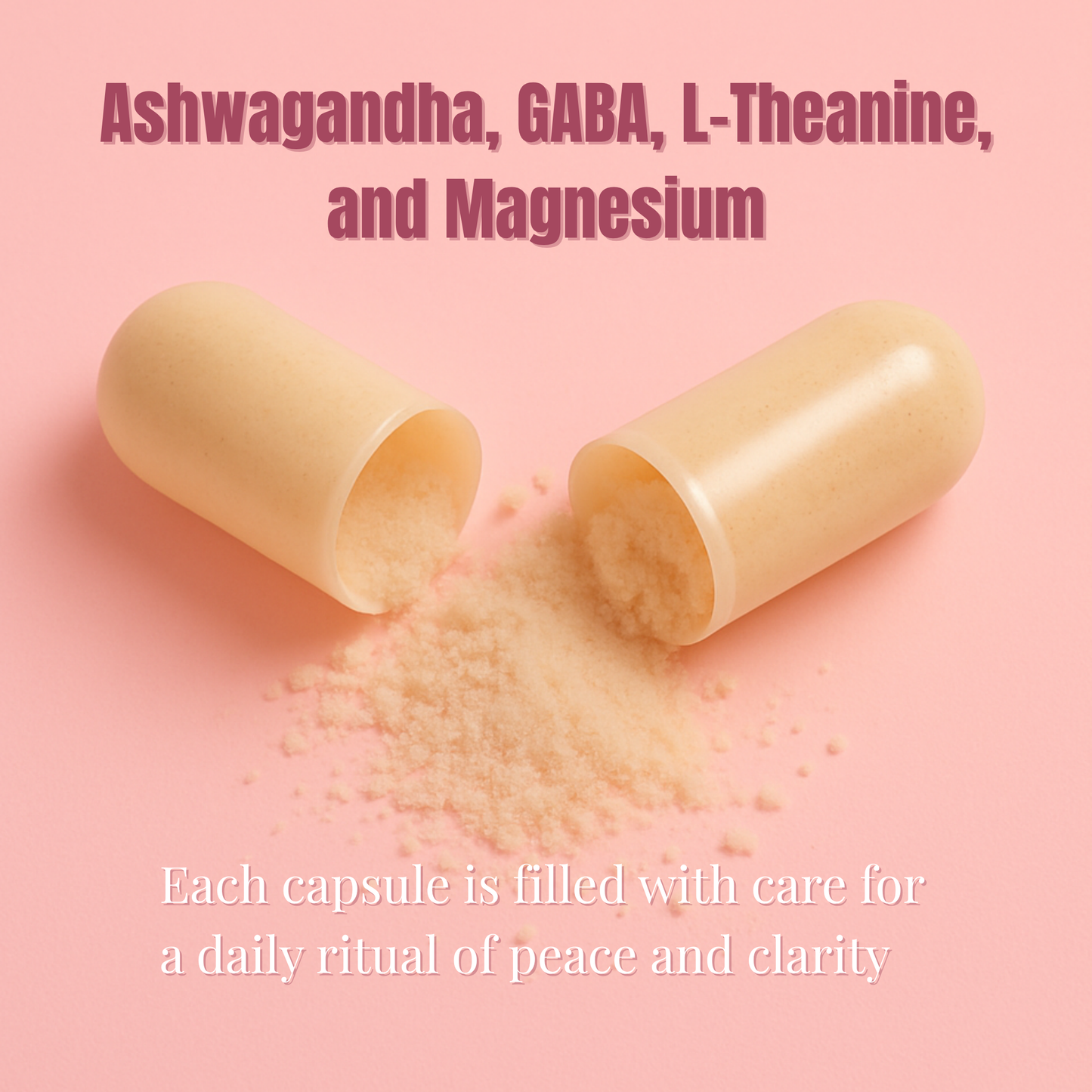 Sereniba – Gentle Vegan Calm for Women | Ashwagandha & Botanicals